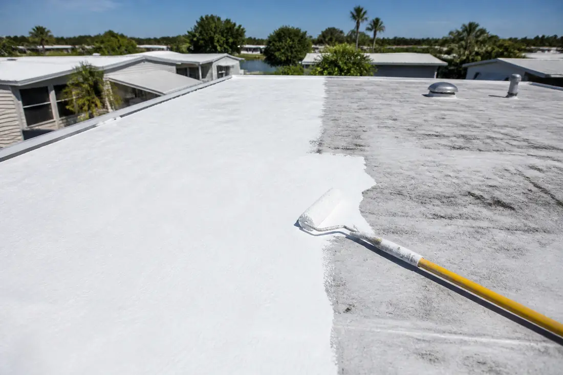 Roof Coatings and Recoating by Lakeland Mobile Home Roofers